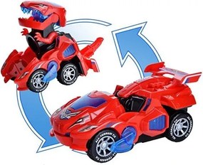 Zaparkorun DYNOCAR autóvá alakítható dinoszaurusz LED-del - Zöld