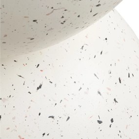 Bonita dohányzóasztal, terrazzo hatású, ø 40 cm - House Nordic