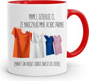 Piros Bögre Anyukáknak Köszönöm, Hogy Megtanítottad A fényképes nyomatot