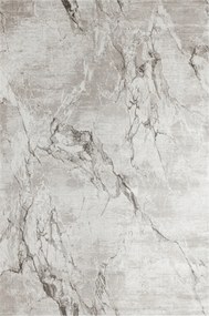 Szürke-bézs Márvány Szőnyeg Föld Színek Puha Nappali Nantes 100x200 cm