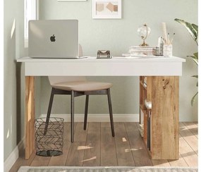 Design sarok íróasztal Daisy fenyő