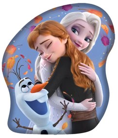 Disney Jégvarázs Sister Love formapárna, díszpárna 35 cm