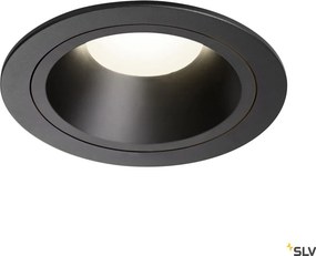 SLV 1003961 NUMINOS DL L Fürdőszobai Beépíthető Lámpa Fekete LED IP44