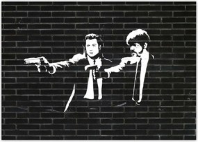 Poszterek 70x50 Ponyva Fiction Graffiti