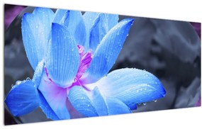 Egy virág képe részletesen (120x50 cm)