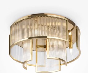Maytoni glamour kristály mennyezeti lámpa frame átlátszó arany mymod174cl-06g