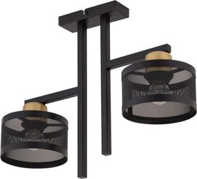 SIGMA LIGHTING 32139 OFF Ernyős Mennyezeti Lámpa Fekete, Arany E27 IP20
