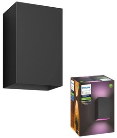 Philips 17464/30/P7 - LED RGB Kültéri lámpa Hue RESONATE 2xLED/8W/230V IP44 17464/30/P7