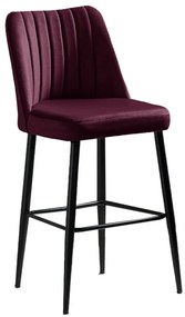 Vento Claret Red bárszék szett, 4 db, 4 db