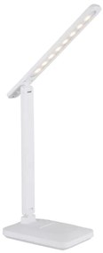 Globo 58481W - LORNA LED asztali lámpa, érintős, 3W, 5V, 1800 mAh, fehér