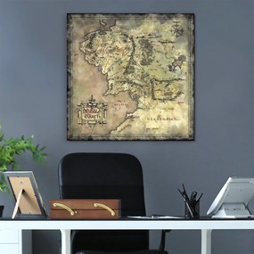 DUBLEZ | Fa térkép - Középfölde