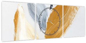 Kép - Minimalista festészet (órával) (90x30 cm)