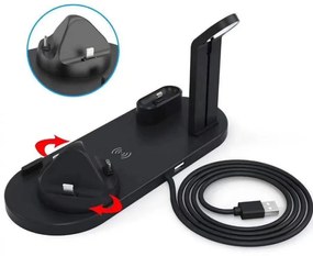 Namvi Asztali Multifunkciós töltő állomás iphone , Iwatch, airpods QS-292
