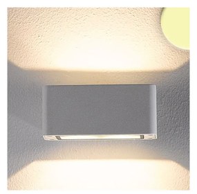 2 irányban világító LED fali lámpa fehér színben – 4×3W CREE melegfehér LED
