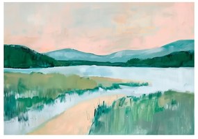 Kép 70x100 cm Gouache Lake – Styler