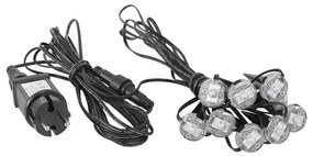 Eglo Eglo 98184 - LED Kültéri dekoratív lánc SPINETOLI 9xLED 10m IP65 meleg fehér EG98184
