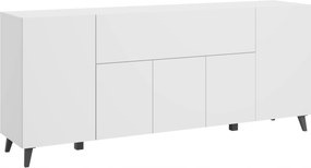 Phuket komód 180 cm fehér, csendes ház, modern nappaliba