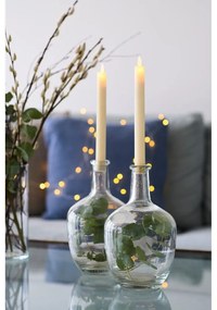 Elemmel működő LED gyertya szett 2 db-os (magasság 25 cm) Sara Crown – Sirius