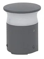 Modern kültéri lámpa sötétszürke 12 cm LED-del - Bar