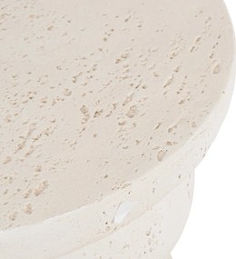 Modern dohányzóasztal RICO 45,5 cm, krémbézs