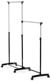 Fekete Műanyag Ruhafogas. GD-174 BK