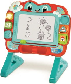 Színes Smile interaktív mágneses rajztábla fényekkel és hangokkal Clementoni