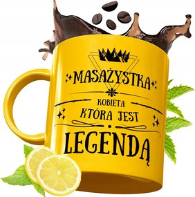 Prémium Arany Bögre Masszőrnőnek Ajándék Nyomtatott Fotóval