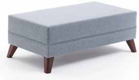 Világoskék sarokkanapé (bal oldali) Bella – Balcab Home