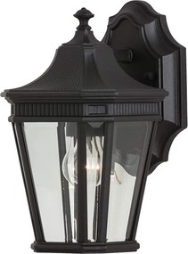 Feiss COTSWOLD LANE FE-COTSLN2-S-BK Fali lámpa 1x60W/E27 IP44