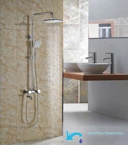 Zuhanypanel EYN NT96245 falon kívüli kivitelben, króm felülettel