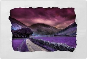 Poszterek 60x40 Lila tájkép