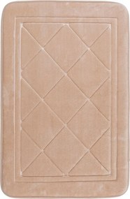 Fürdőszobaszőnyeg Hamilton rombuszok Bézs 50x76cm