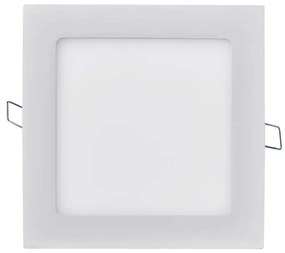 LED panel 170×170, négyzet alakú, beépíthető, fehér,12W meleg fehér 70871