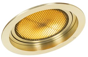 6 darabos modern, arany színű, állítható süllyesztett spotlámpa szett - Coop 111 Honey