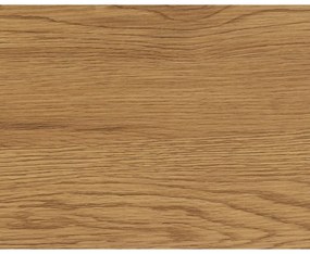 Fekete-natúr színű fali könyvespolc tölgyfa dekorral 75x91 cm Seaford – Actona