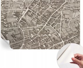 Öntapadós Stílusos Dekoratív Fotótapéta Városi labirintus 416x254 cm