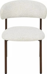 Elton II étkezőszék világosbézs/dió