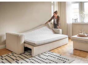 Bézs kinyitható kanapé 237 cm Wilson – Miuform