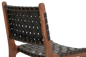 Perugia étkezőszék fa fekete