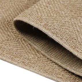 Natúr színű kültéri futószőnyeg 80x250 cm Dhaka – Ayyildiz Carpets