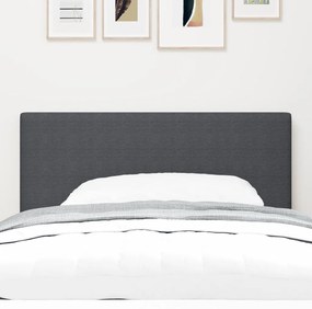 LED Fejtámla Egyszerű Dizájn Sötétszürke 80 cm Corduroy Anyag