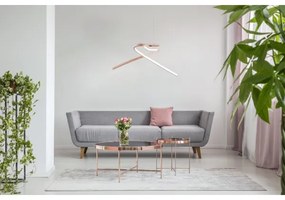 Eglo 97362 - LED Csillár zsinóron PALOZZA 2xLED/11W/230V