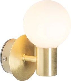 Okos fali lámpa arany IP44 WiFi G9-el - Cederic Up