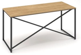 ProX asztal 158 x 67 cm, hamilton tölgy / grafit