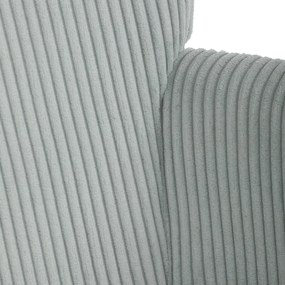 Pihenőfotel lábtartóval L7285 BLUE6, kék