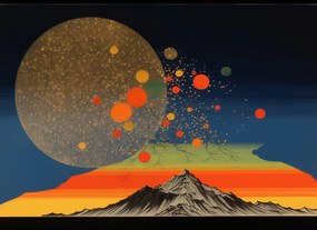 Poszter 55x40cm Kiállítás a világra