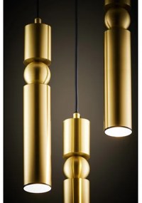 Jupiter 2019 - Csillár zsinóron ALAS 3xGU10/10W/230V arany