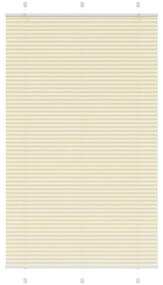 pliszírozott redőny krém 115x200 cm szövetszélesség 114,4 cm