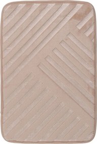 Fürdőszobaszőnyeg Hamilton csíkos bézs 50x80cm