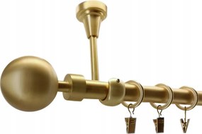 Függönykarnis Mennyezeti 19mm Arany Matt 360cm Modern